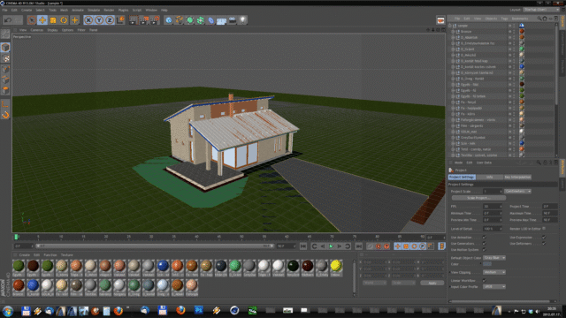 Din3D importer for Cinema 4D - Usage 06