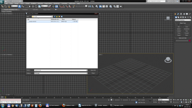 Din3D importer for 3ds Max - Usage 02