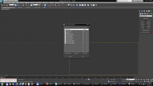Din3D importer for 3ds Max - Usage 04